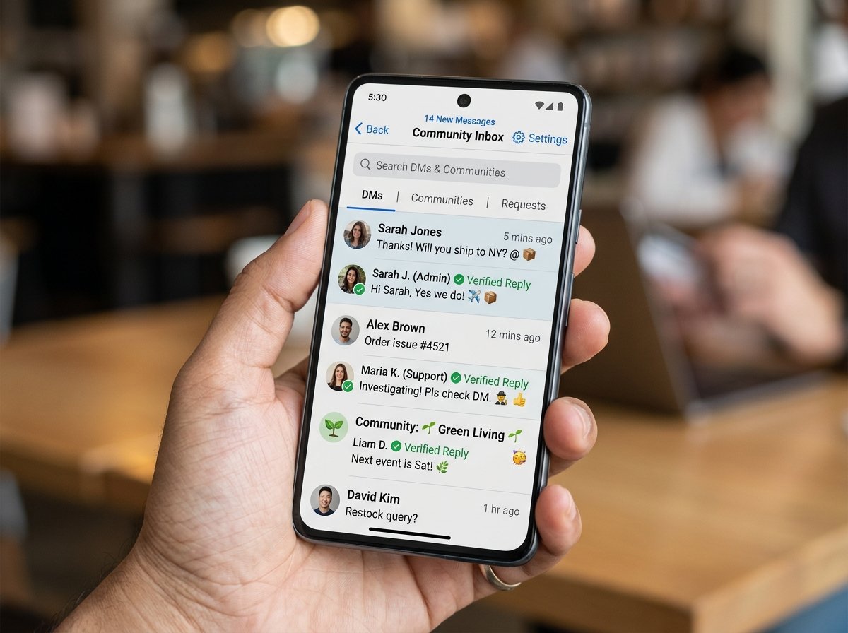 24/7 Fast Community Engagement and Direct Message Support