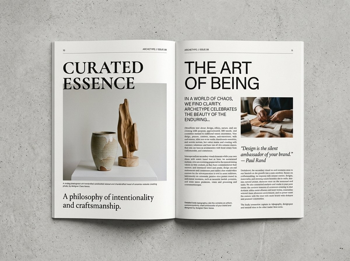 Brand Journal and Editorial Storytelling Publication