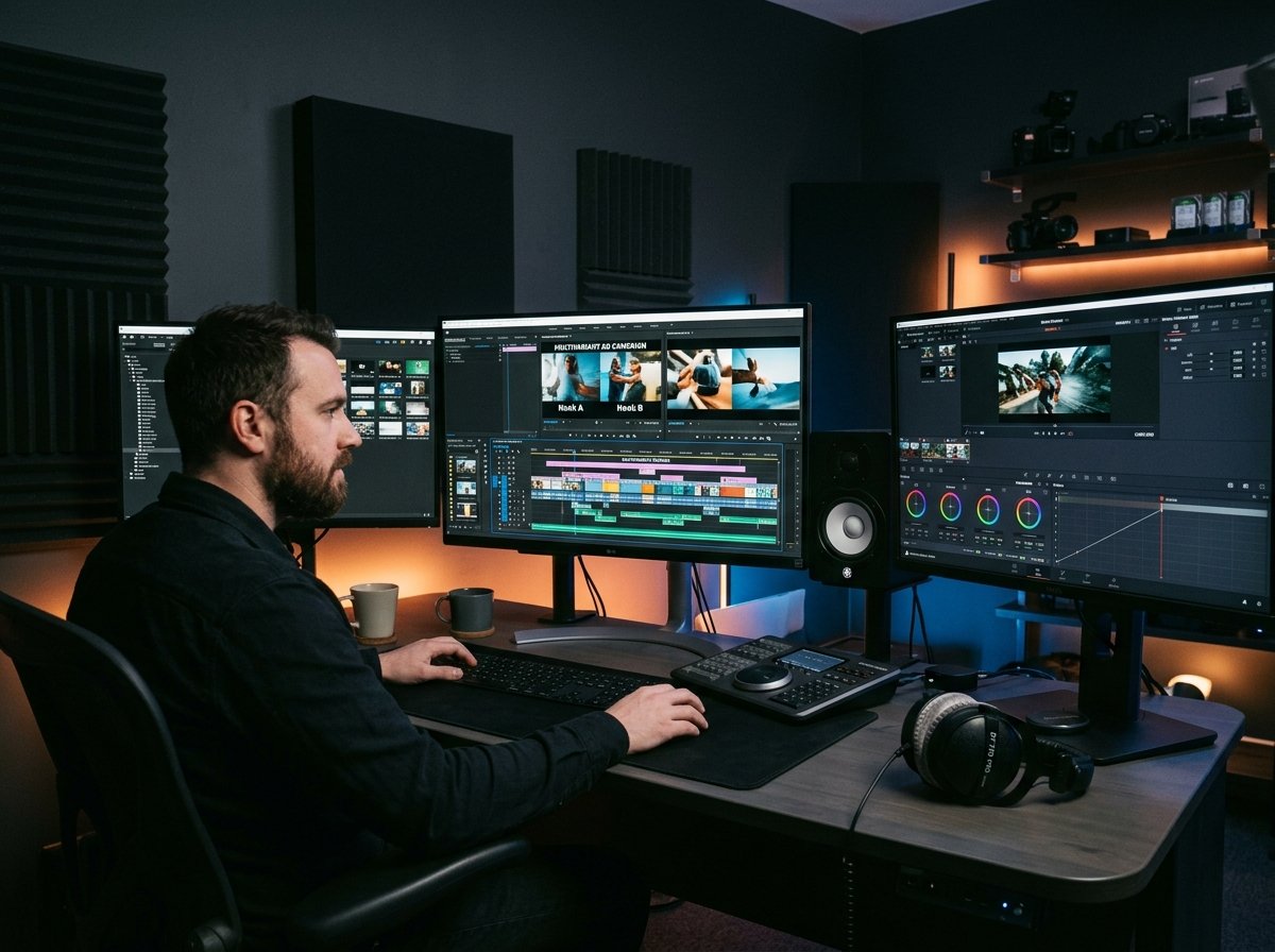 Multi-Variant Performance Video Ad Editing